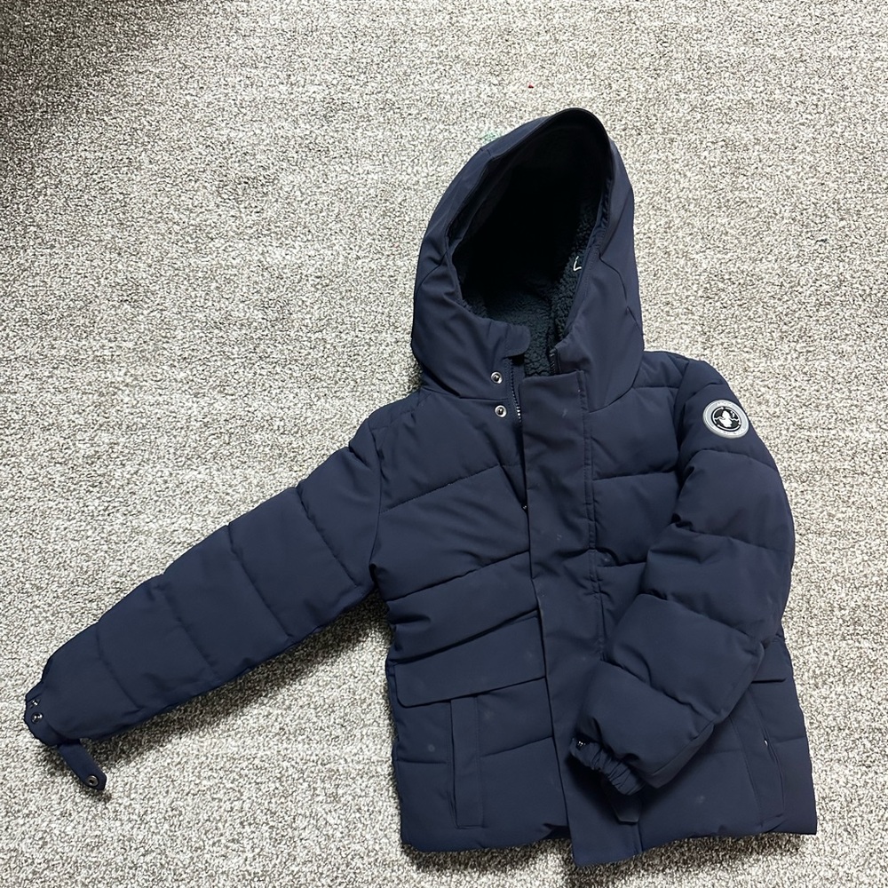 Navy save the duck coat boys